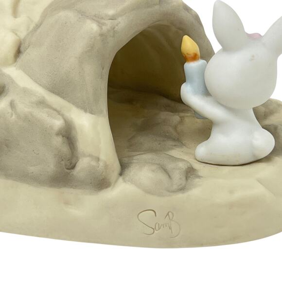 Precious Moments “There’s a Light At the End of the Tunnel” 1990 Figurine - Picture 10 of 12